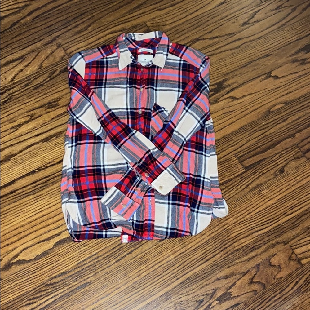 American Wagle Outfitters multicolor flannel